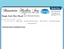 Tablet Screenshot of mountainharborinn.com